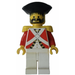 LEGO Imperial Bewaker Officer met Zwart Driehoekig Hoed minifiguur