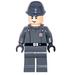 LEGO Imperial Officer Commander avec Noir Courroie avec Argent Buckle Figurine