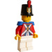 LEGO Imperial Soldier with Decorated Shako Hat and Blue Epaulettes Minifigure