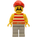 LEGO Imperial Trading Post Pirate with Large Moustache Minifigure