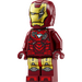 LEGO Iron Man Mark 6 Pantser met Battle Damage Minifiguur