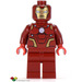 LEGO Iron Man avec Dark rouge Suit Figurine