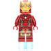 LEGO Iron Man met Mark 43 Pantser met Klein Helm Vizier  Minifiguur