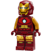 LEGO Iron Man met Pearl Gold Armen (76263) minifiguur