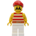 LEGO Island Pirate avec Grand Moustache Minifigurine