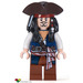 LEGO Jack Sparrow с Tricorne и Син Жилетка Минифигурка