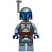 LEGO Jango Fett s Sand Modrá Paže a Nohy (Smile) Minifigurka