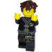 LEGO Jay Schwarz Training Gi Minifigur