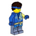 LEGO Jay - Core mit Haar Minifigur