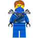 LEGO Jay - Rebooted with Hair and Shoulder Armor Minifigure