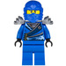 LEGO Jay - Rebooted med Sølv Rustning Minifigur