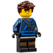 LEGO Jay avec Tousled Cheveux. Figurine