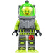LEGO Jeff Fisher met Green Flippers en Vizier minifiguur