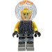 LEGO Jellyfish Thug Man minifiguur zonder nekbeugel, met baard
