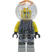 LEGO Jellyfish Thug Mann Minifigur uten nakkefeste, med fippskjegg