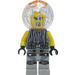 LEGO Jellyfish Thug Man Minifigure without Neck Bracket, with Goatee