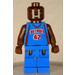 LEGO Jerry Stackhouse, Detroit Pistons, Road Uniform #42 Minifigur