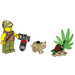 LEGO Jessica Sharpe et Lion Cub 952112