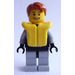 LEGO Jet Skier Male Minifigur