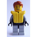 LEGO Jet Skier Male Minifigure