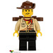 LEGO Johnny Thunder (desert) avec Openable Sac à dos Figurine