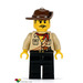 LEGO Johnny Thunder met Desert Kleding Minifiguur