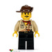 LEGO Johnny Thunder met Desert Outfit minifiguur