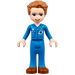 LEGO Julian mit Blau Outfit Minifigur