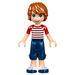 LEGO Julian med Striped Top Minifigur