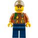 LEGO Jungel Exploration Mann Minifigur