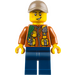 LEGO Jungel Exploration Mann Minifigur