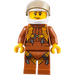 LEGO Jungle Exploration Woman Pilot Minifigur