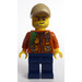 LEGO Djungel Explorer Man Minifigur