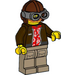 LEGO Jungle Explorer Pilot Minifigur
