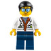 LEGO Dschungel Scientist mit Brille Minifigur