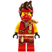 LEGO Kai - Dragons Rising met Haar en Schouderpantser Minifiguur