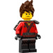 LEGO Kai Spiked Hair and Katana Holder Minifigure