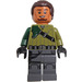 LEGO Kanan Jarrus Minifigur mit dunkelbraunem Haar