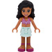 LEGO Kate with Pink Bikini Top and Purple Sandals Minifigure