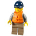 LEGO Kayaker Minifigur