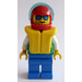 LEGO Kayaker mit Schwimmweste Minifigur