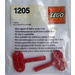 LEGO Keys for wind-En haut motor 1205