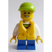 LEGO Kid met lifejacket minifiguur