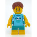 LEGO Kid met Towel en Swim Trunks minifiguur
