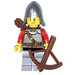 LEGO Kingdoms Calendrier de l&#039;Avent 7952-1 Subset Day 21 - Lion Knight Scale Mail with Quiver and Crossbow