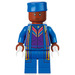 LEGO Kingsley Shacklebolt mit Blau Hut und Anzug Minifigur