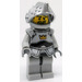 LEGO Knight mit Breastplate und Helm mit Silber Visier Minifigur