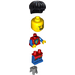 LEGO Knight met Chestplate minifiguur