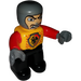 LEGO Knight mit Orange Chest Shouting Gesicht Duplo Abbildung