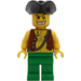 LEGO Kraken Attackin&#039; Pirate with Anchor Tattoo Minifigure